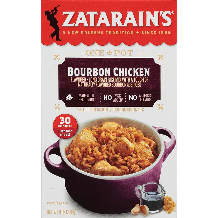 Zatarain's® Bourbon Chicken Flavored Rice, 8 oz