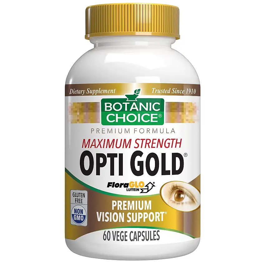 Botanic Choice MAXIMUM STRENGTH OPTI GOLD - 60 CT 12 Pack