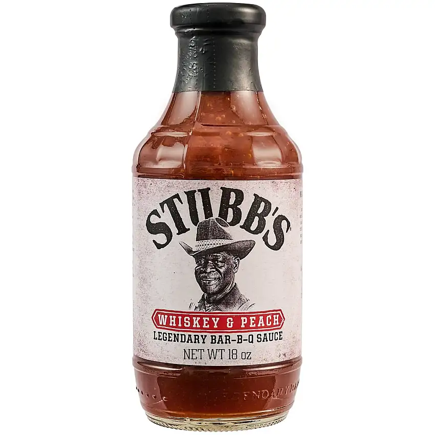 Stubb's® Whiskey & Peach Bar-B-Q Sauce, 18.0 oz