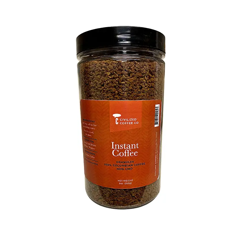 Civilized Coffee Instant Coffee (LF) - 9 OZ 4 Pack