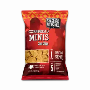 Shagbark Seed & Mill Corn Crackers - 12 OZ 12 Pack