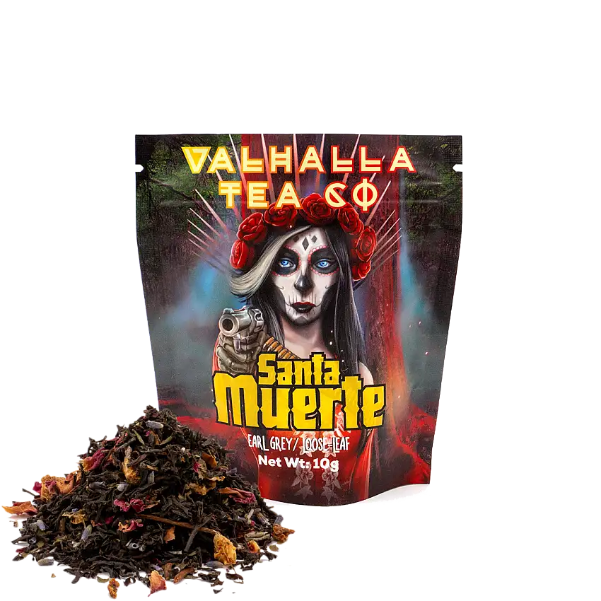 Santa Muerte | Tart Raspberry, Soothing Lavender, Crisp Rose | Black Tea | Caffeinated