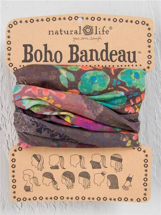 Headband - Boho Bandeau Full - Espresso Bright
