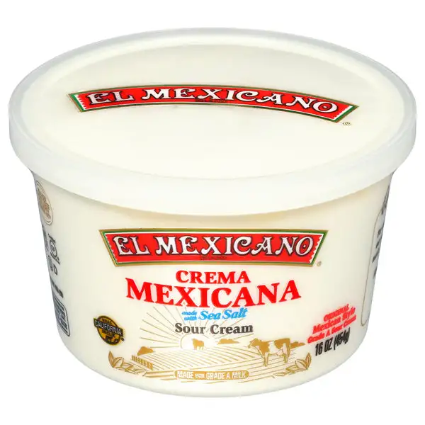 El Mexicano, Sour Cream, Mexican Style, Original
