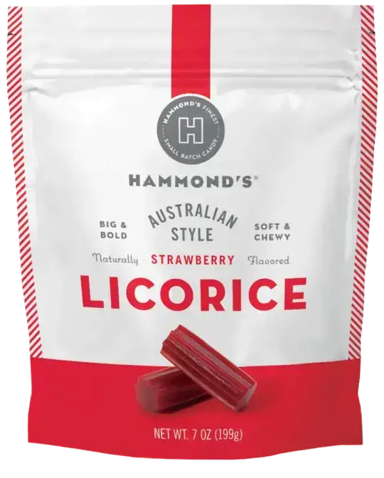 Australian Style Strawberry Licorice