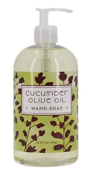 16oz Cucumber Olive Oil Hand Soap