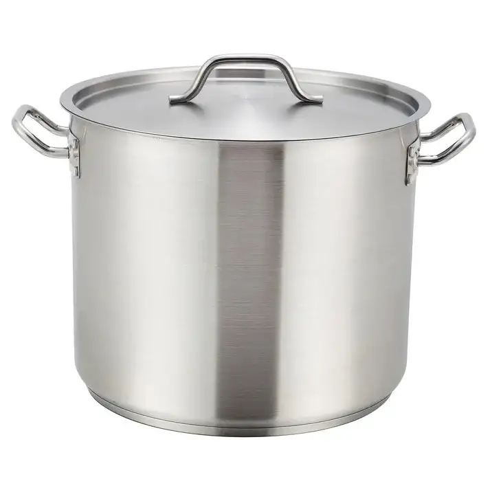 Stock Pot S/S 8Qt w/ Lid