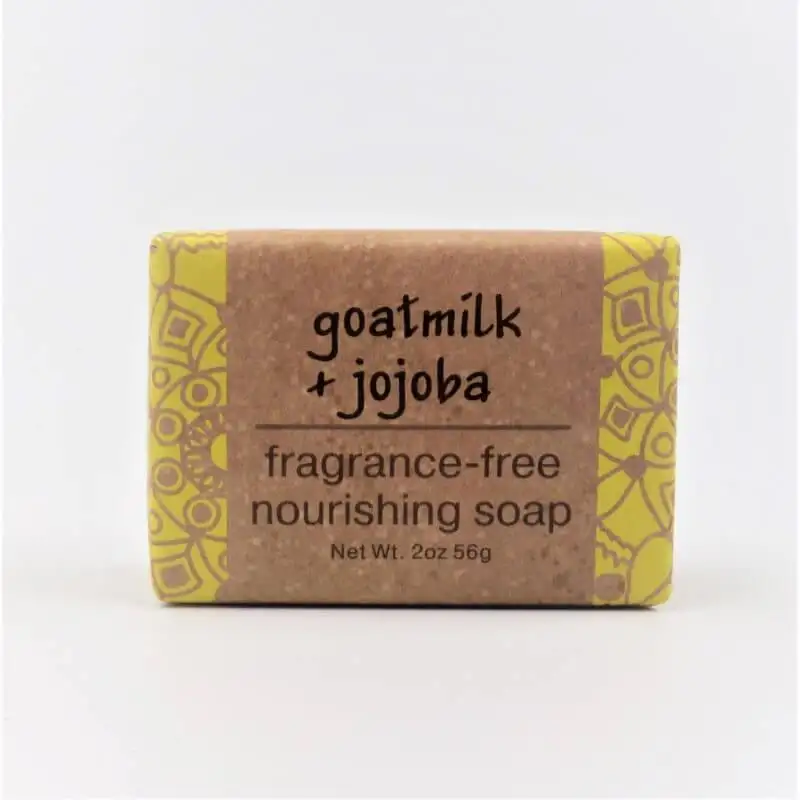 1.9oz Wrap Soap - Goatmilk Jojoba