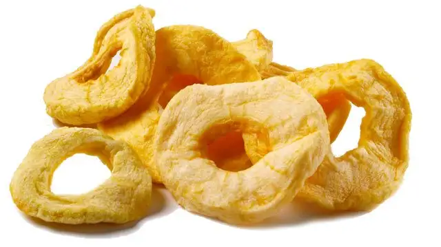Unsulfured Dried Apple Rings - 1lb