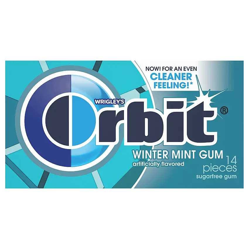 Orbit Wintermint Gum - 14.0 OZ 12 Pack