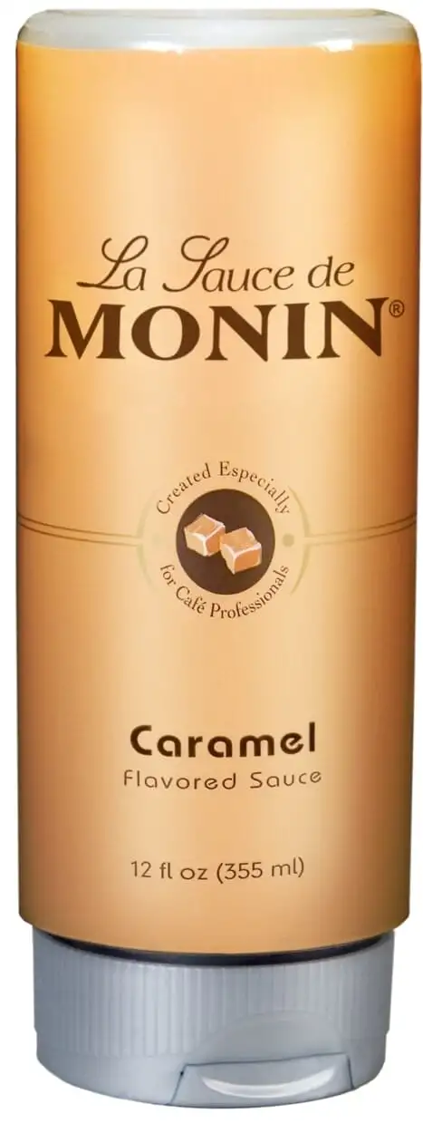 Monin Caramel Sauce 12 fl oz. SQUEEZE Bottle(s)