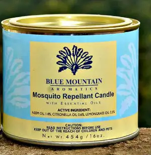 16 oz Mosquito Repellent Candle (neem)