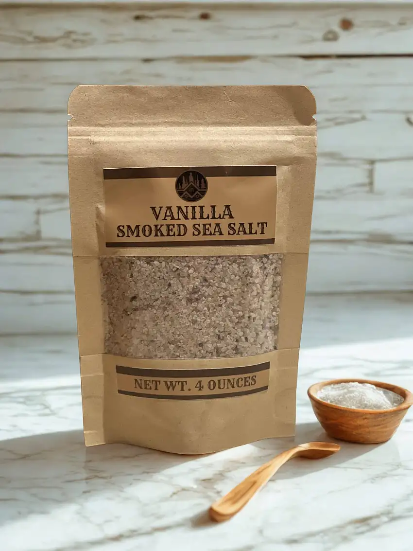 Vanilla Smoked Coarse Sea Salt
