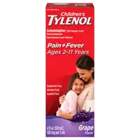 Tylenol, Pain + Fever, Children's, Grape Flavor
