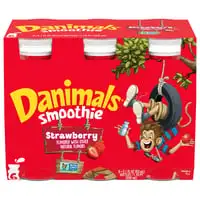 Danimals, Smoothie, Strawberry