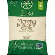 Zulka Pure Cane Sugar, 4 lbs