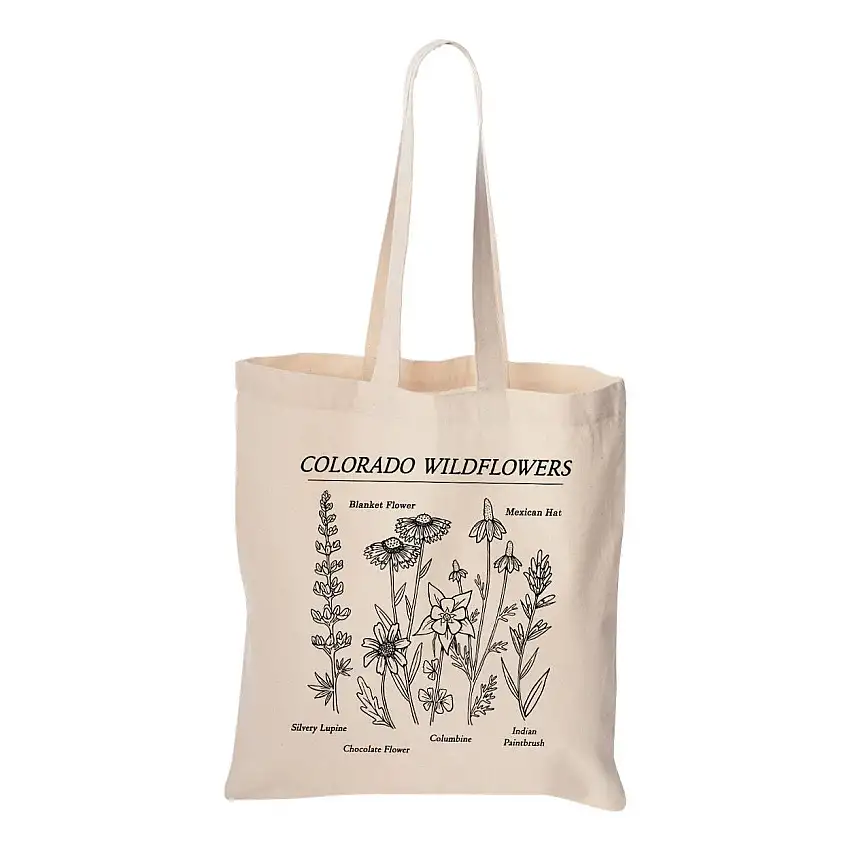 Colorado Wildflowers Tote Bag
