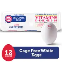 Eggland's Best, Cage Free - Eggs, Large, White