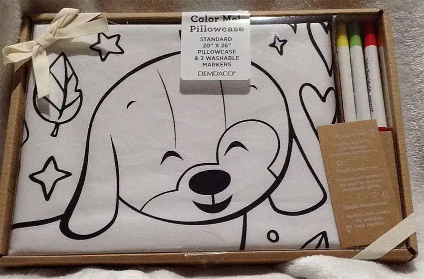 Pillowcase, Color Me - One Kind Heart