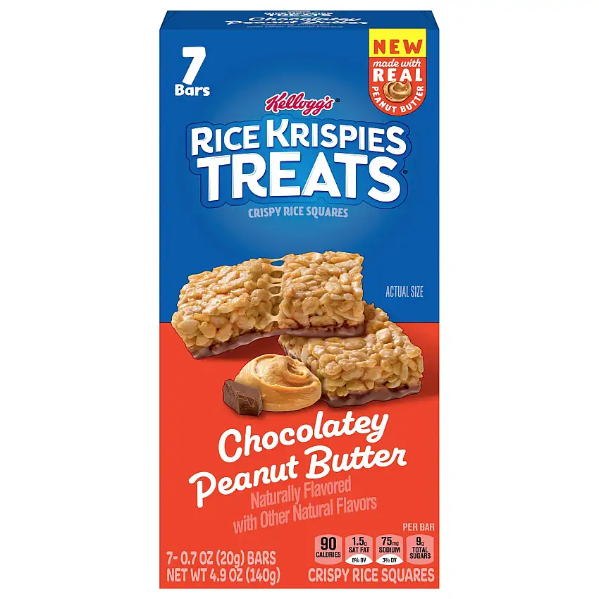 Kellogg's Treats Chocolate Rice Krispies - 4.9 OZ 12 Pack