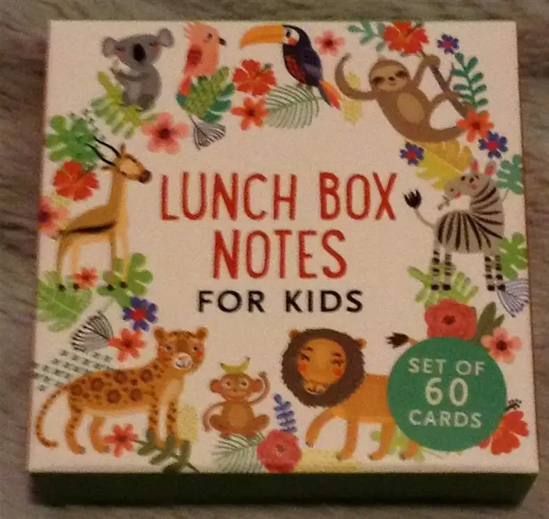 Lunch Box Notes for Kids - Zoo (60 cards)