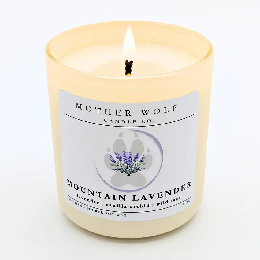 Mountain Lavender Soy Wax Candle