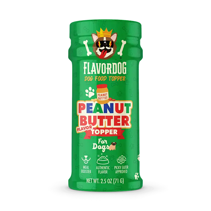 Peanut Butter Flavored - Dog Food Topper