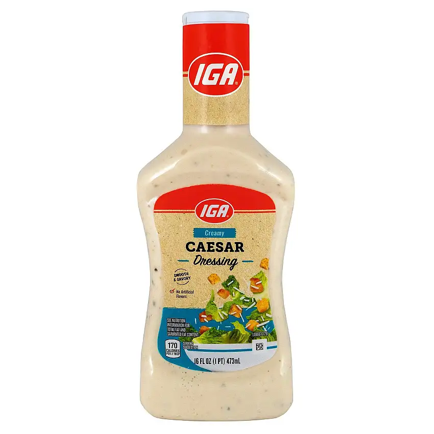 IGA Dressing Caesar - 16 FZ 6 Pack