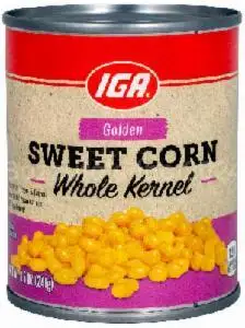 Whole Kernel Corn - 15.25 OZ 24 Pack - 8.5 OZ 24 Pack