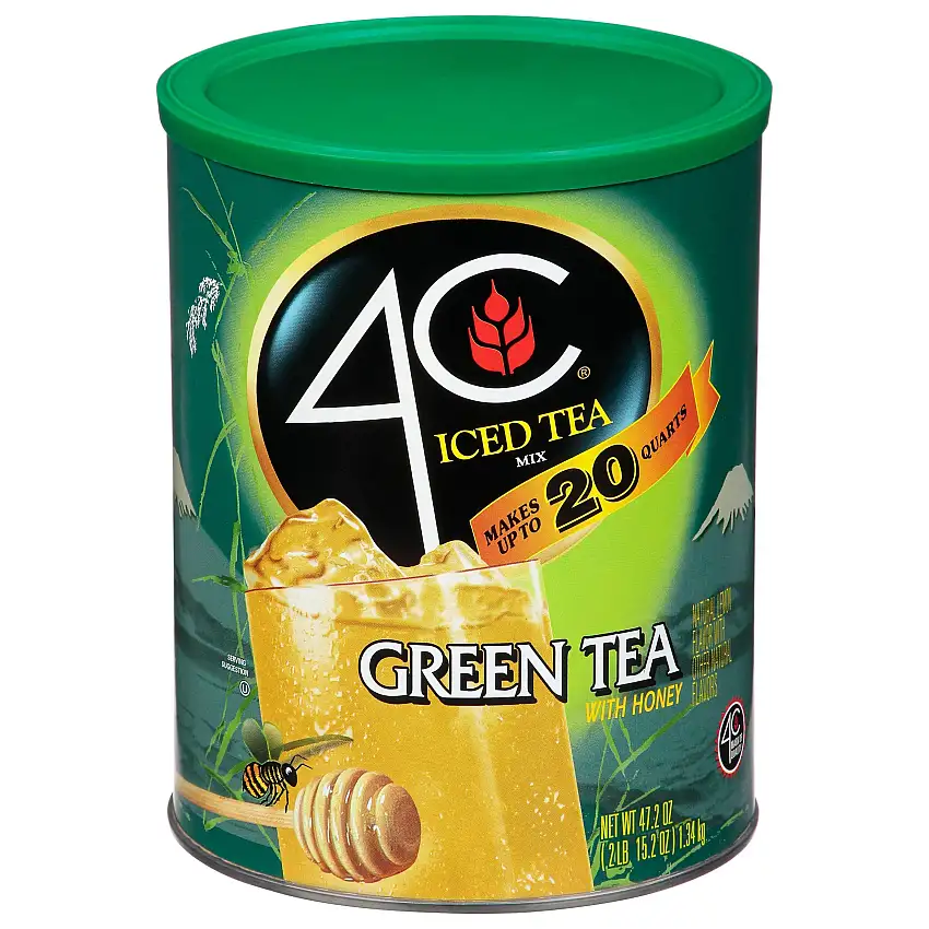 4C Iced Tea Green Tea Mix - 47.2 OZ 6 Pack
