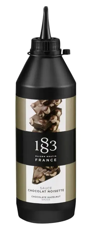 1883 Chocolate Hazelnut Sauce 500mL Squeeze Bottle