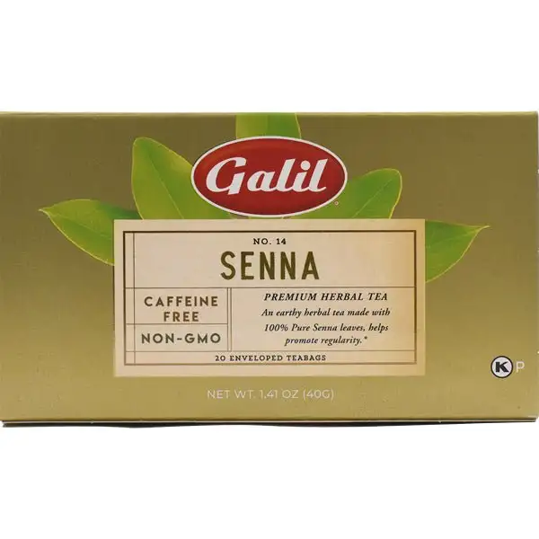 Galil Senna Herbal Tea | 20 Tea Bags - 1.41 oz.