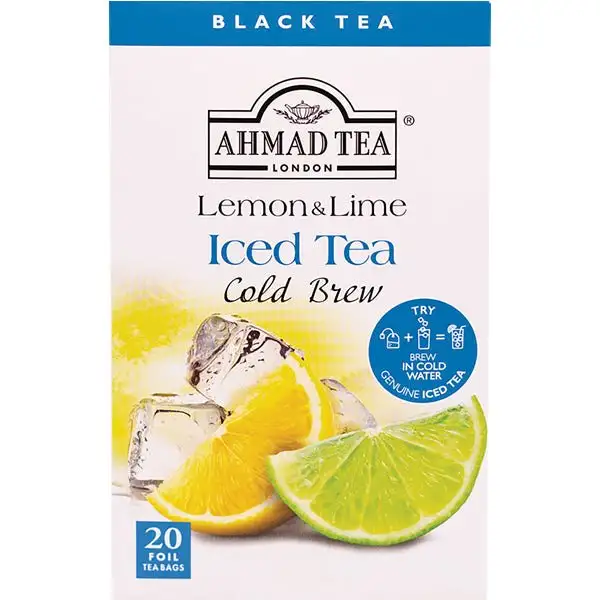 Ahmad Lemon & Lime Iced Tea Cold Brew - 20 Tea Bag