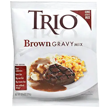 Trio Brown Gravy Mix