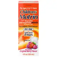 Children's Motrin, Pain Reliever/Fever Reducer, Original Berry Flavor, Children's