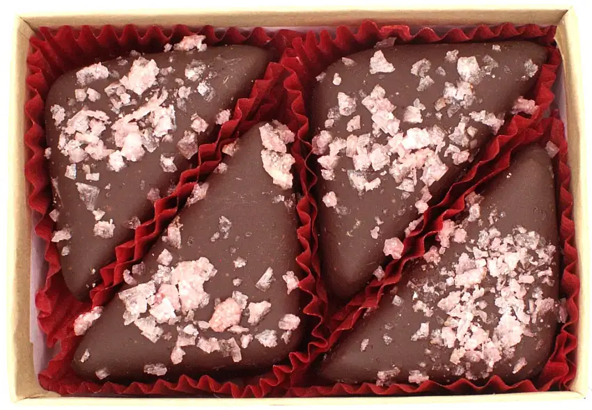 Pinot Noir Salted Caramel Truffles