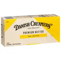 Danish Creamery, Butter, Premium, Sea Salted, 4 Sticks