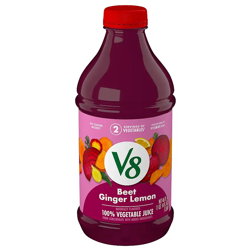 V8 Beet Ginger Lemon Juice - 46 OZ 6 Pack