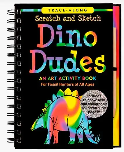 Scratch & Sketch - Dino Dudes