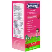Children's Benadryl, Allergy Non Anti Itch, Liquid, Cherry