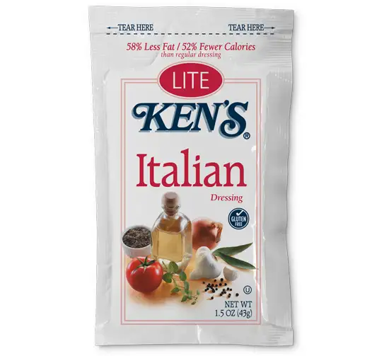 Ken's Lite Italian  1.5 oz Pouch