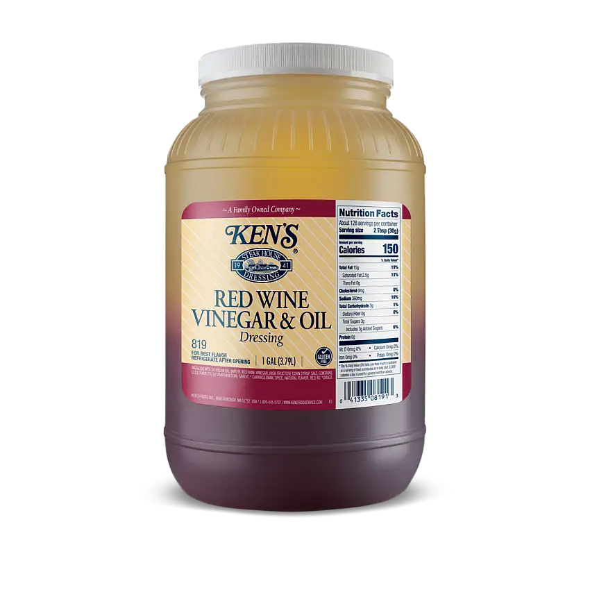 DRESSING RED WINE VINEGAR & OIL