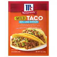 McCormick, 30% Less Sodium Mild Taco Seasoning Mix