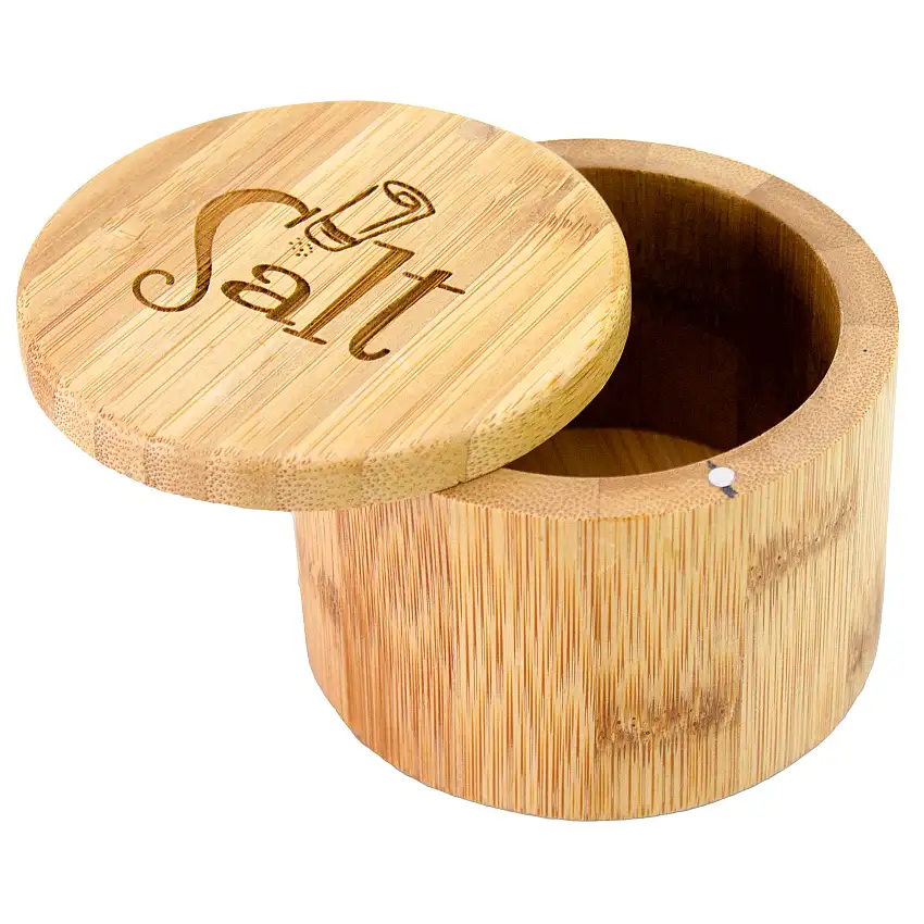 "Salt Shaker" Engraved Salt Box