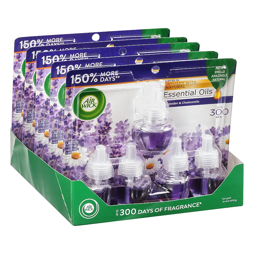Air Wick Refills With Essential Oil - 3.38 OZ 5 Pack