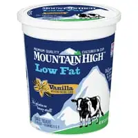 Mountain High, Yoghurt, Low Fat, Vanilla