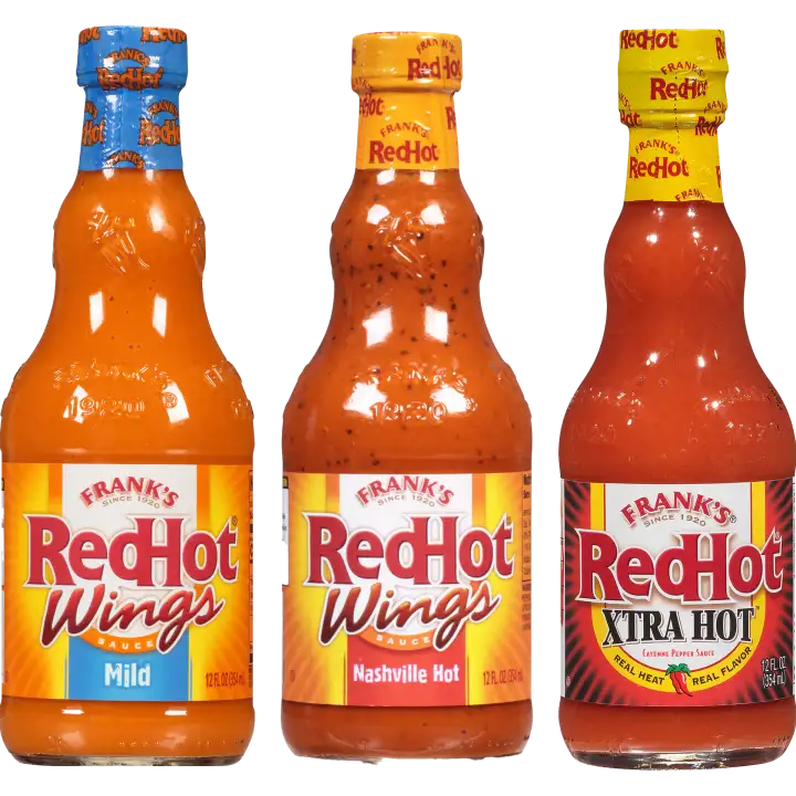 Frank’s RedHot® Game Time Wings Sauce Variety Pack