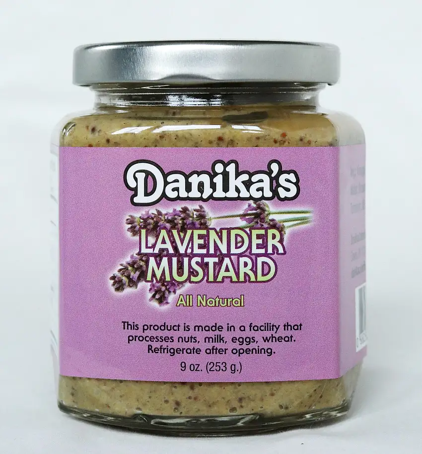 Danika's Lavender Mustard - 9 OZ 12 Pack