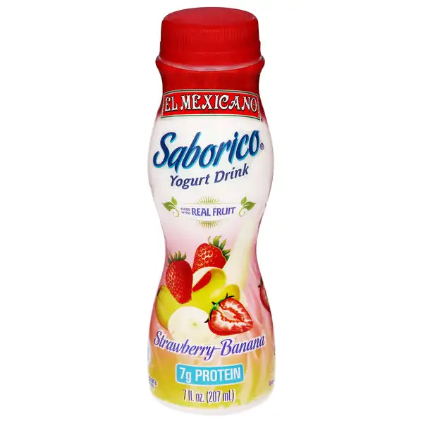 El Mexicano, Saborico - Yogurt Drink, Strawberry-Banana