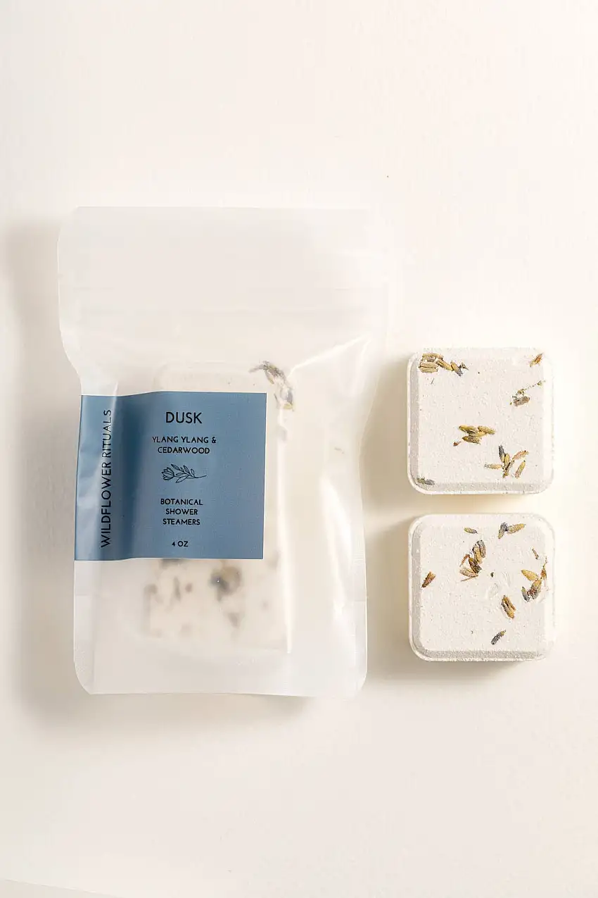Ylang Ylang Cedarwood Botanical Shower Steamers